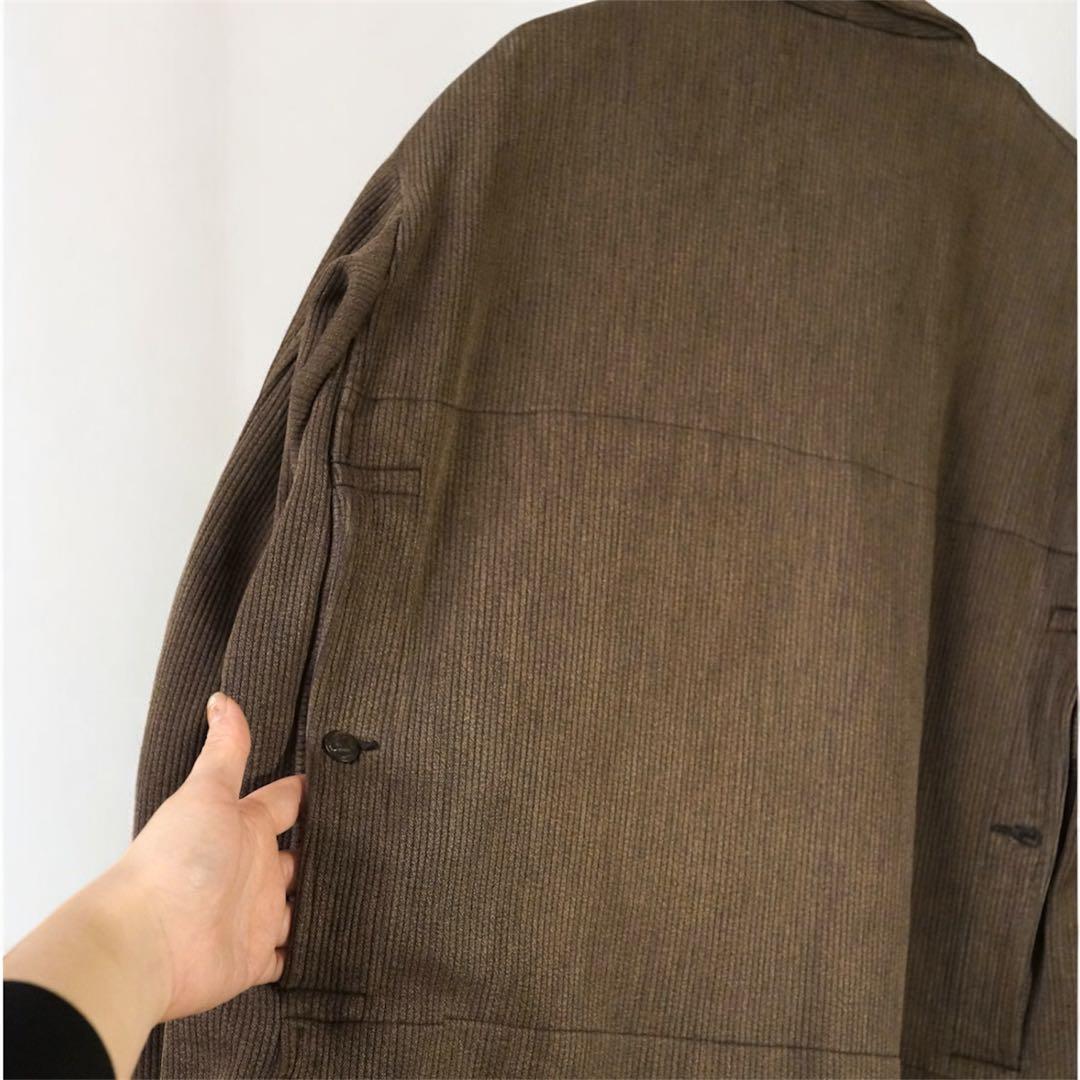 わ*ん様 50s ハンティングジャケット 動物ボタン フレンチヴィンテージ カバ