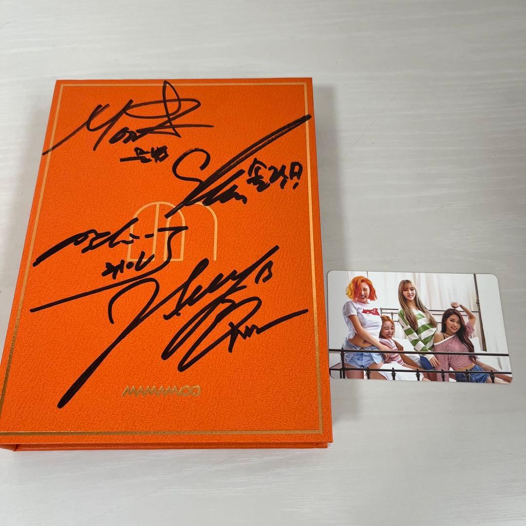 【サイン入り】MAMAMOO ママム Melting メルティング