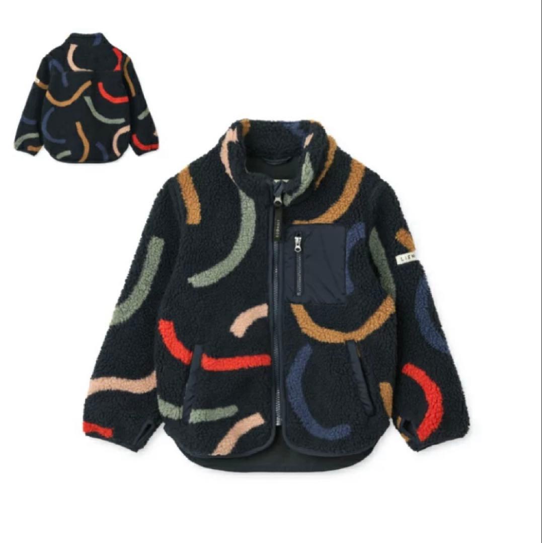 海外子供服　リーウッド　フリースジャケット 110cm