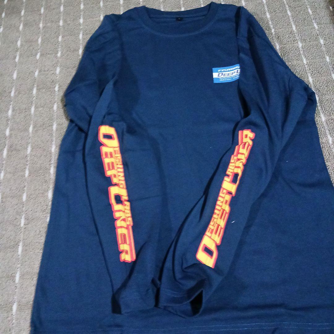 ディープライナー　ロングTシャツ Lサイズ　ネイビー色　 レッドパーカー　他