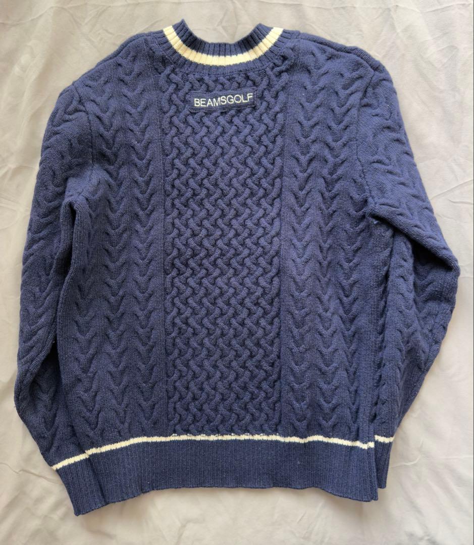 【kei2370‼️】【美品】BEAMT Golf ビームスゴルフ　セーター