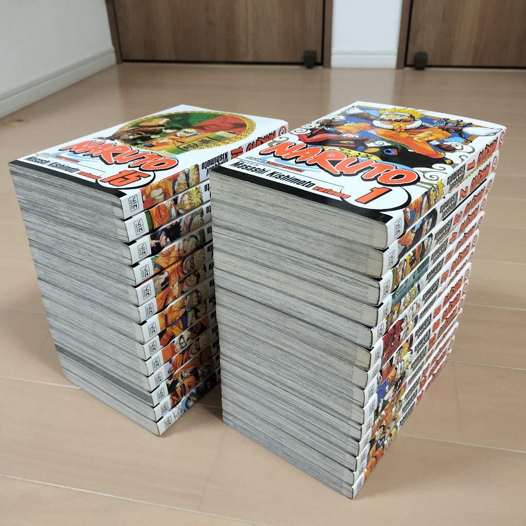 英語版　ナルト　NARUTO　27冊セット