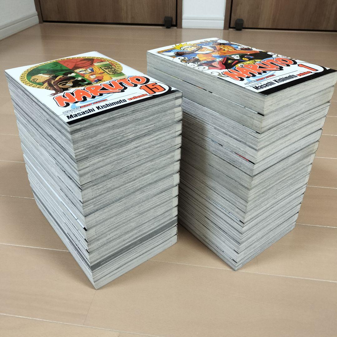 英語版　ナルト　NARUTO　27冊セット