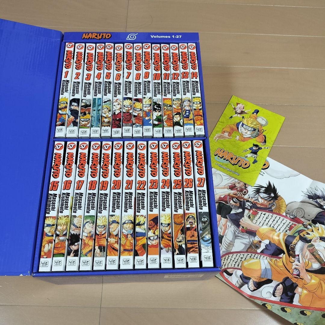 英語版　ナルト　NARUTO　27冊セット