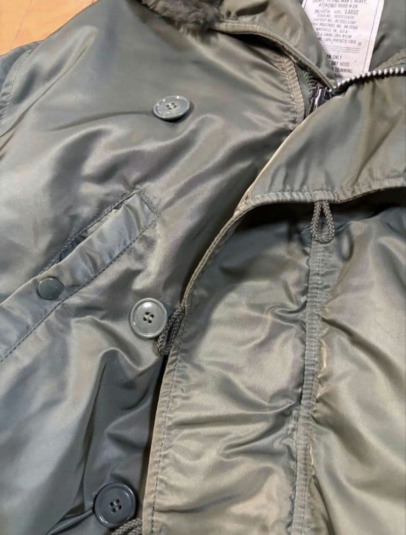 ALPHA INDUSTRIES N-2Bジャケット Lサイズ