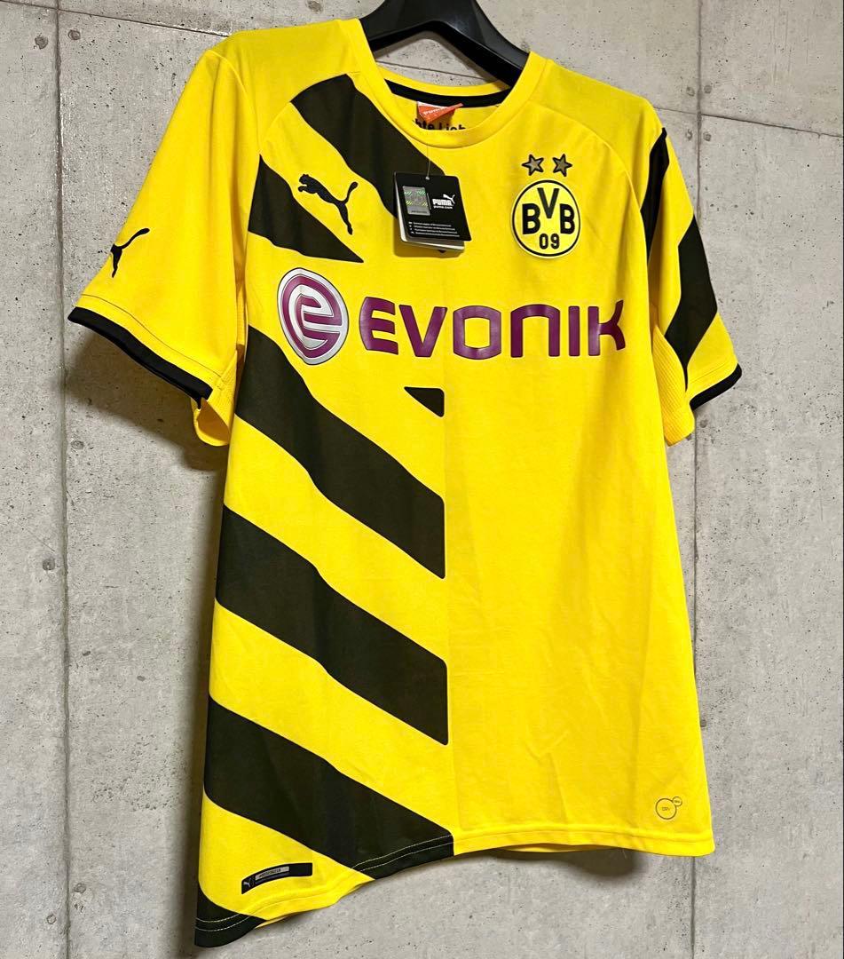 【新品/タグ付き】14/15 ドルトムント ♯7 香川真司【M】直筆サイン入り