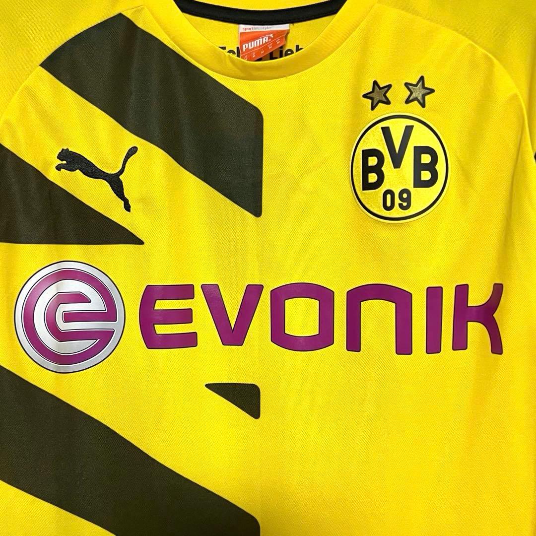 【新品/タグ付き】14/15 ドルトムント ♯7 香川真司【M】直筆サイン入り