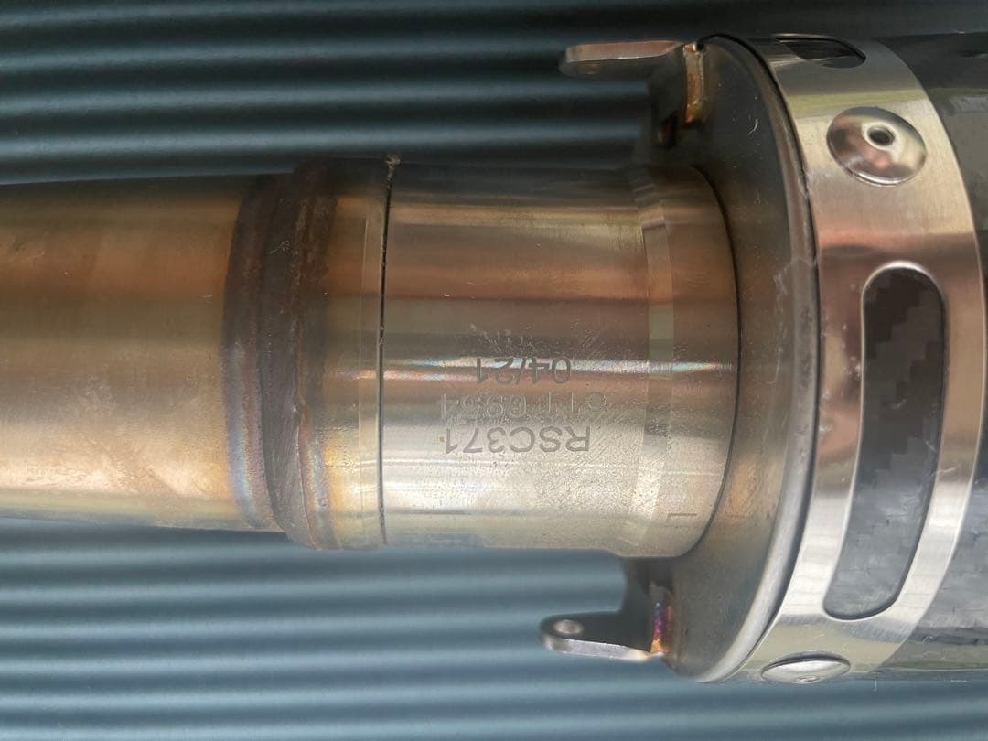 【たかし】SV650ABS スコーピオンSERKET TAPER マフラー