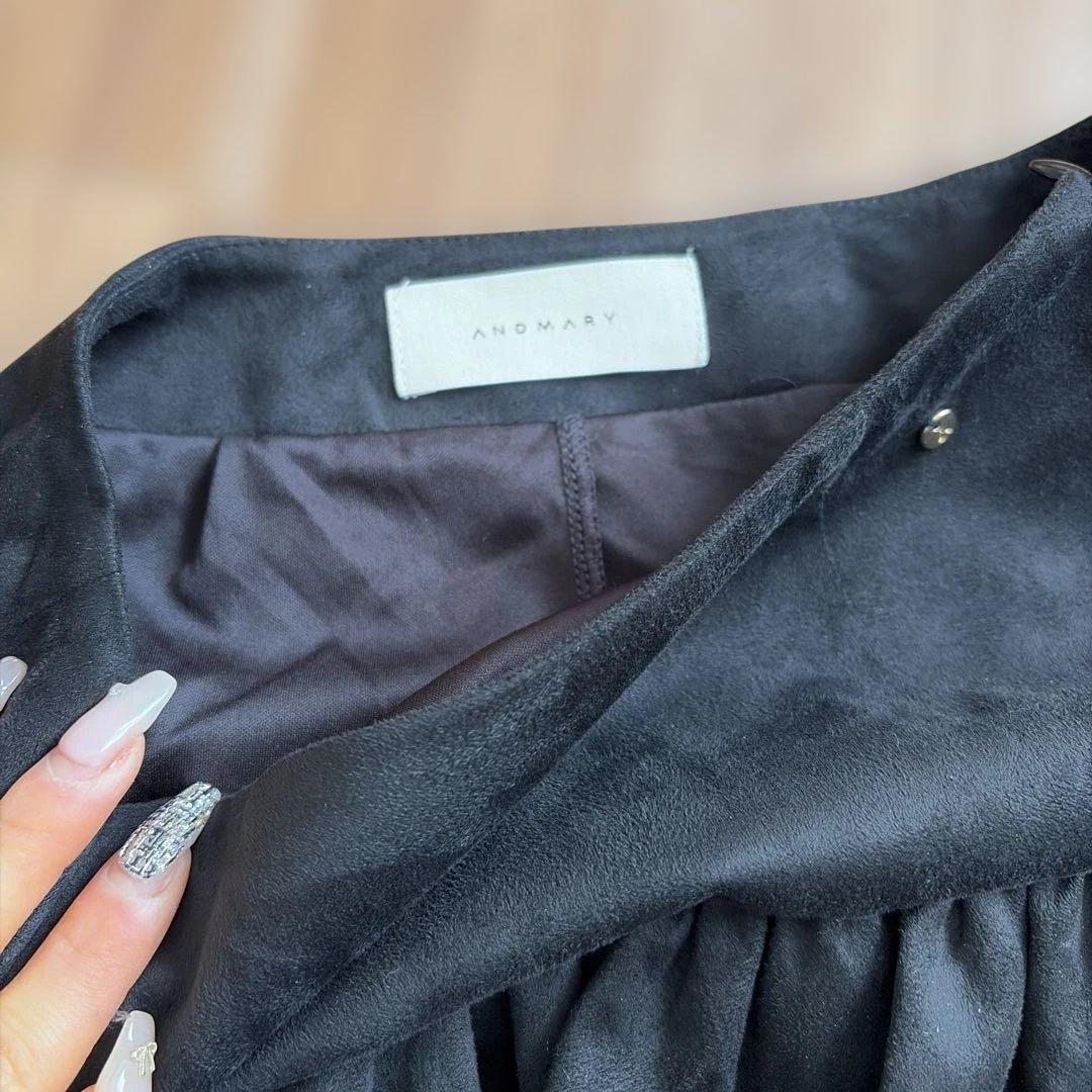 Mel gather skirt black andmary Sサイズ