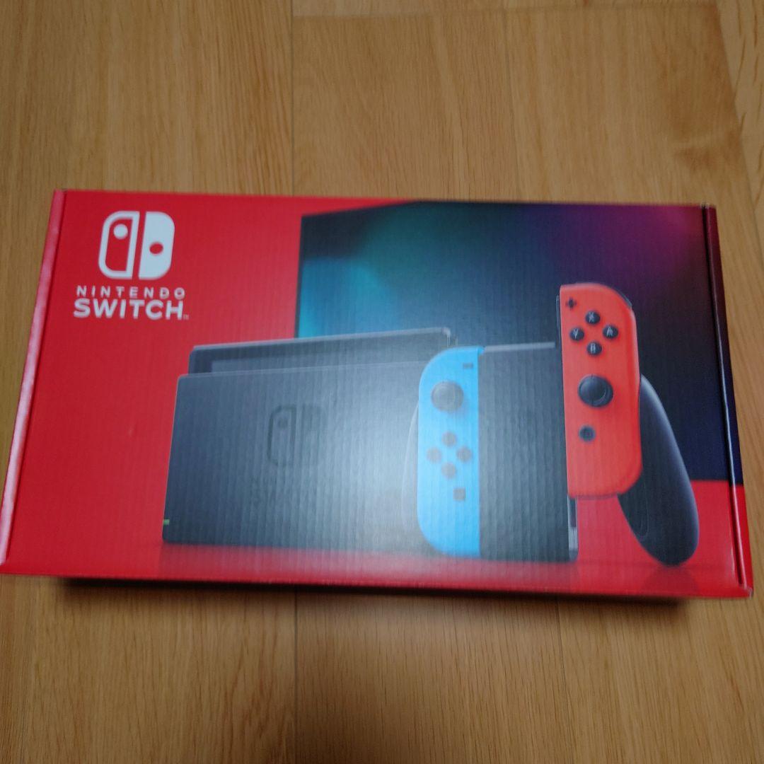 【未使用品】Nintendo Switch ネオンブルー/ネオンレッド 本体