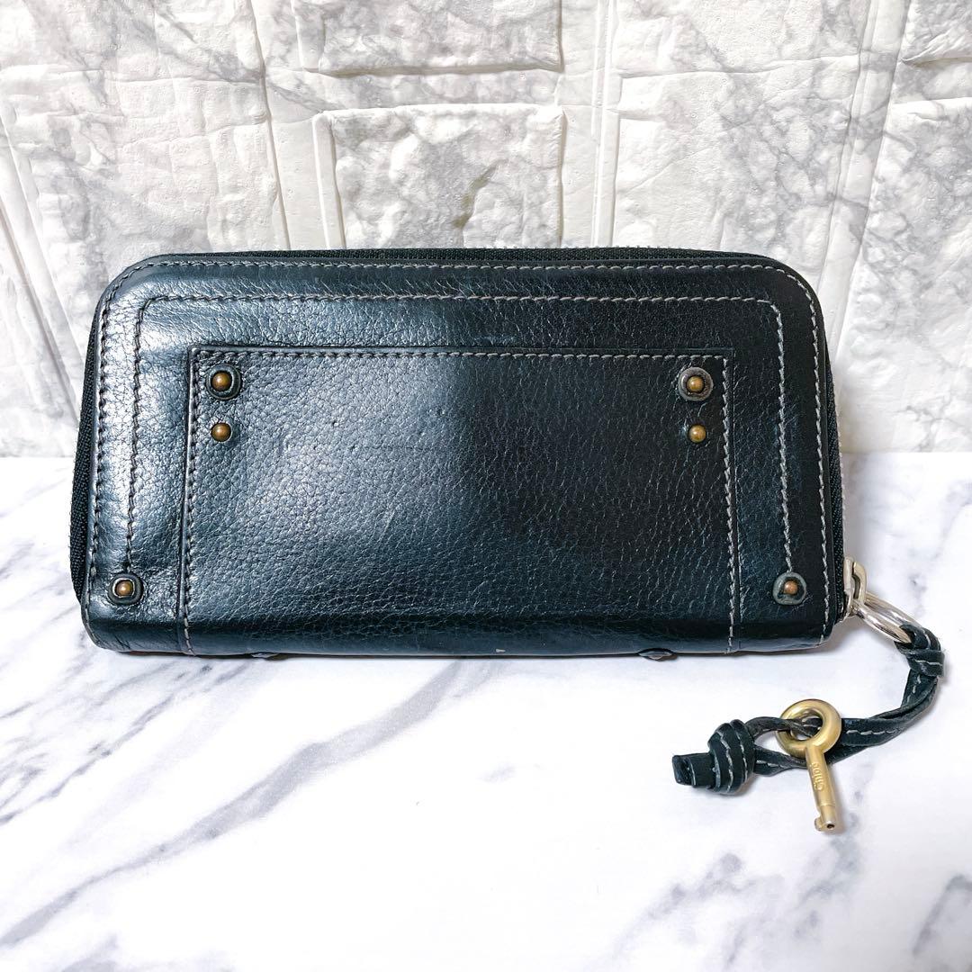 【希少✨️】Chloe(クロエ)パディントン 長財布 ブラックレザー タグ保証書付