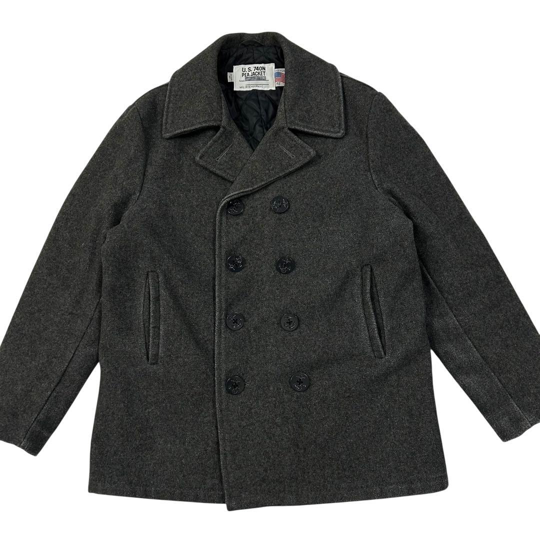 USA製 Schott U.S740N メルトンウールピーコート