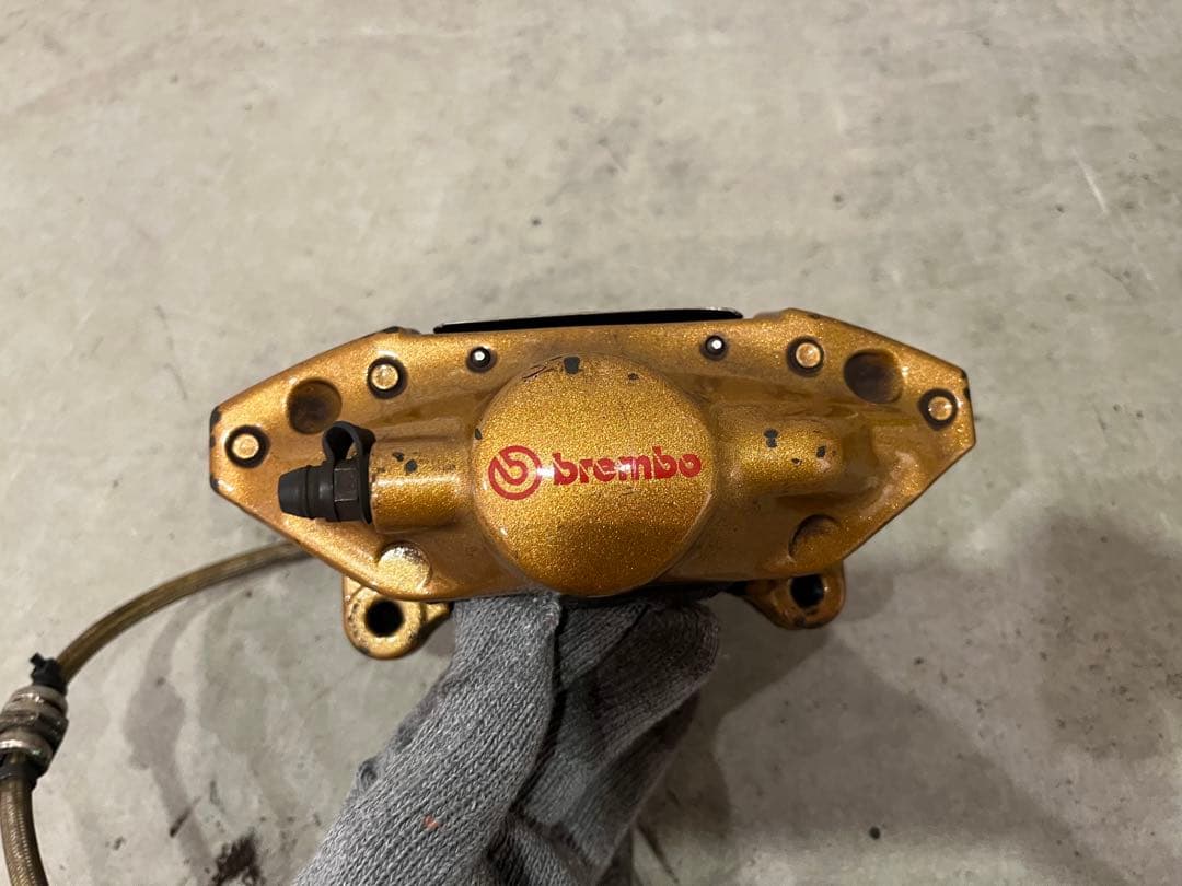 インプレッサ STI GDB ブレンボ ブレーキキャリパー リア左右セット