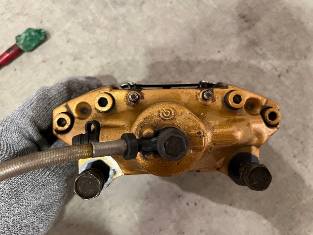 インプレッサ STI GDB ブレンボ ブレーキキャリパー リア左右セット