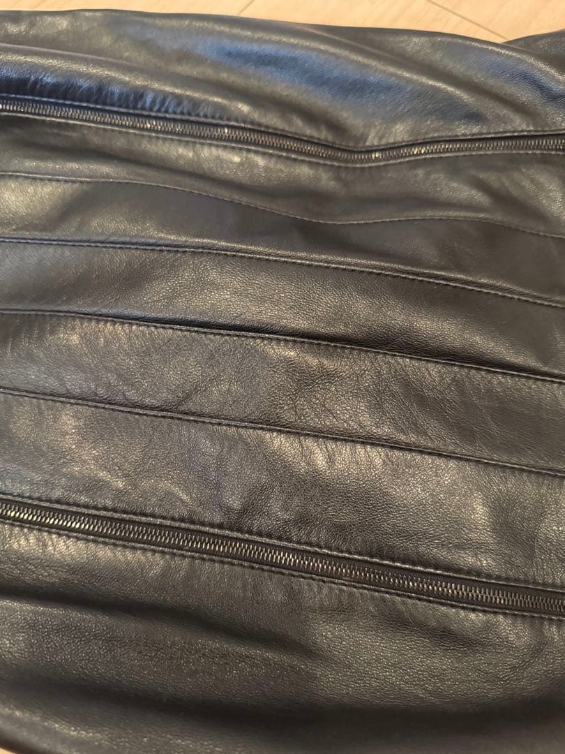 Christian Dior 黒 レザー タイトスカート　イタリア製