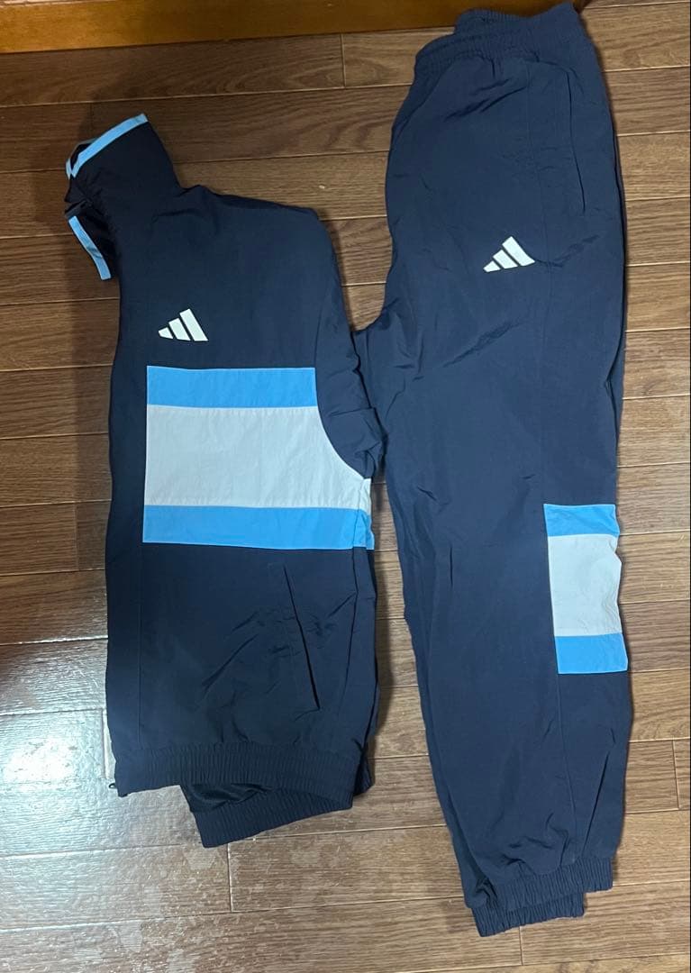アディダス ウィンドブレーカー メンズ 上下 adidas S