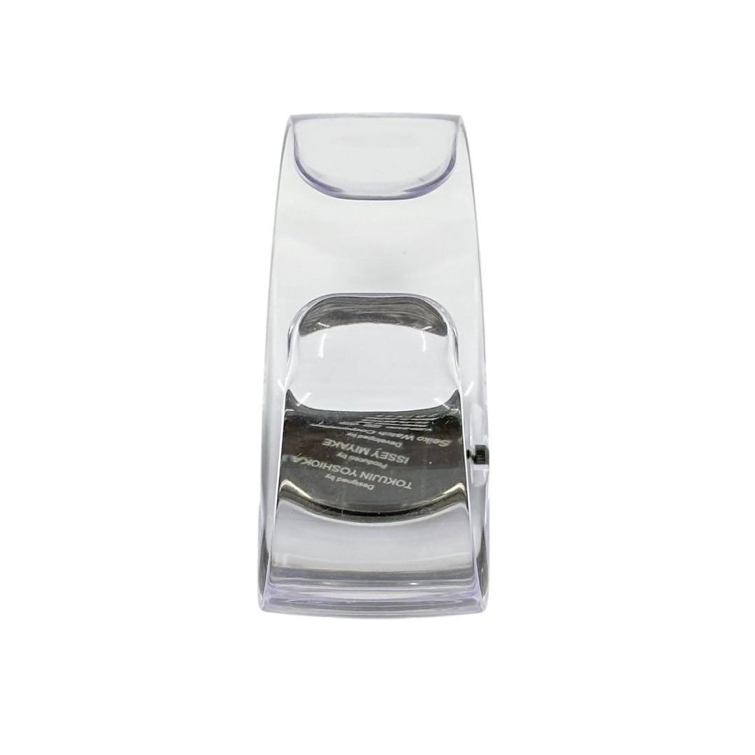 ISSEI MIYAKE クリアウォッチ O イッセイミヤケ　腕時計 バングル