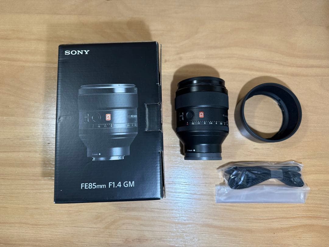 SONY FE 85mm F1.4 GM レンズ（SEL85F14GM）