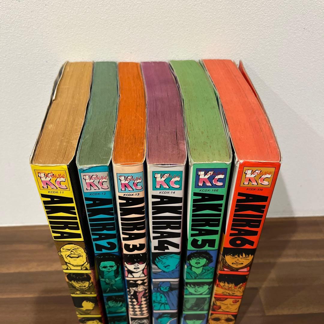 [全巻初版] AKIRA デラックス版 全6巻セット 大友克洋