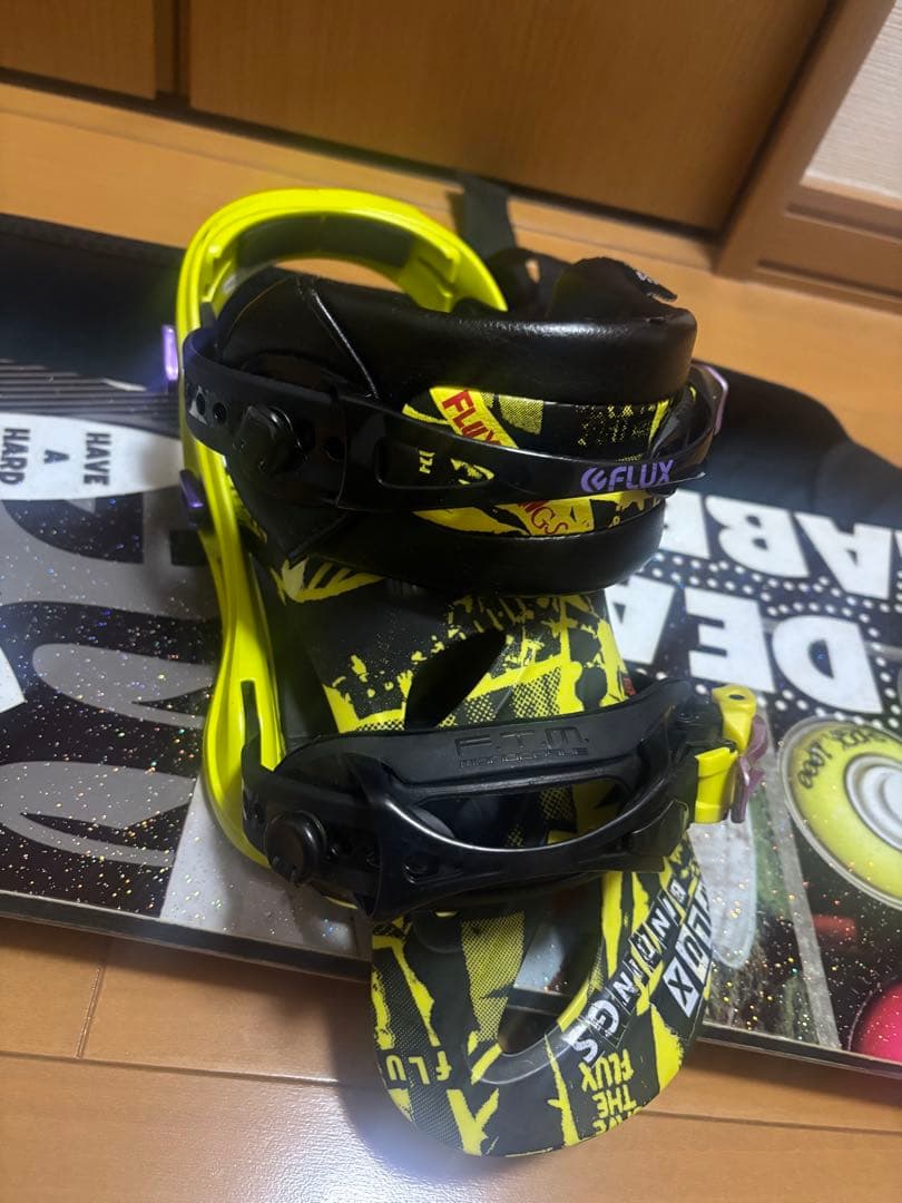 スノーボード death rabel trust girls 139 flux GL xs