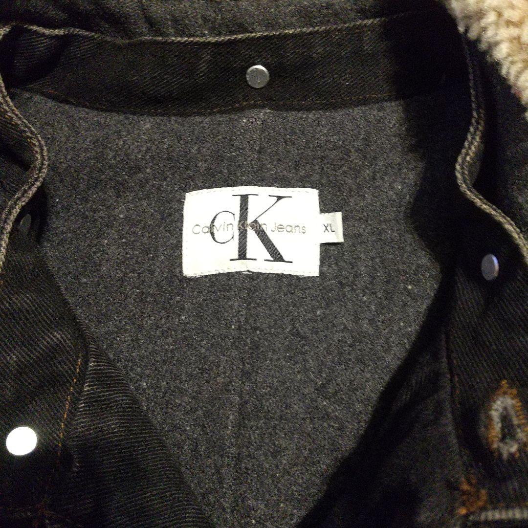 90年代 USA製   ブラックデニムカバーオールJK ④