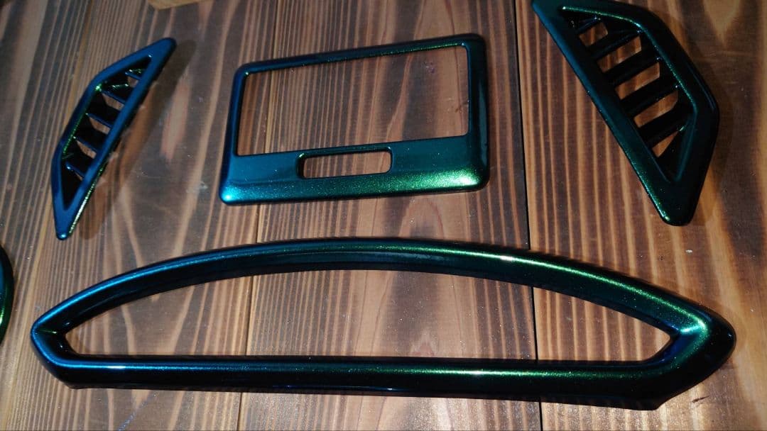 トヨタ86BRZ zn6zc6マジョーラグリーン×ブルー室内カバーフルセット