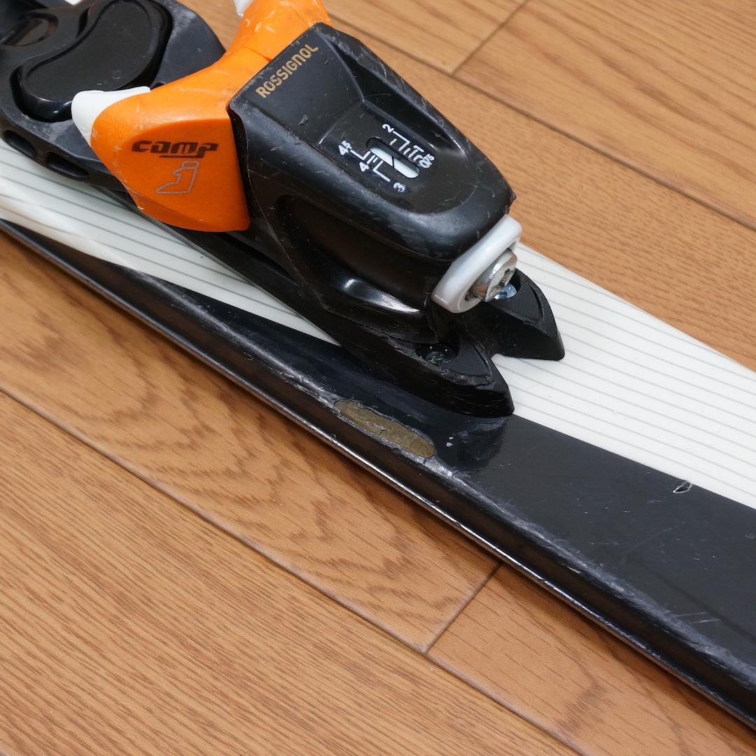 メンテ済 130cm 靴24cm ROSSIGNOL スキーセット