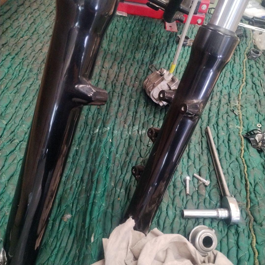 nak様確認用 スティード400 フロントフォーク