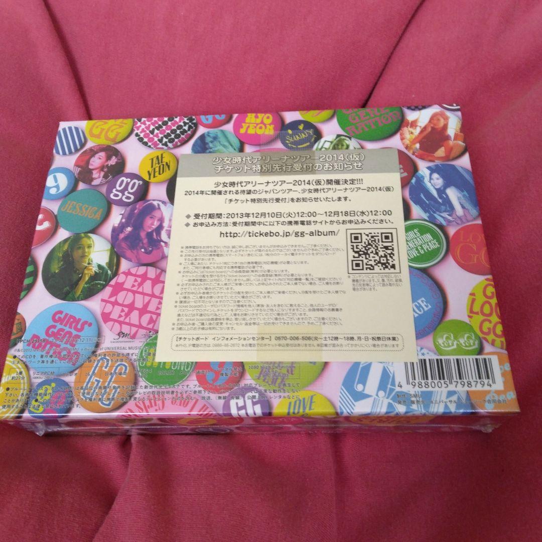 GIRLS' GENERATION LOVE & PEACE　初回限定　新品