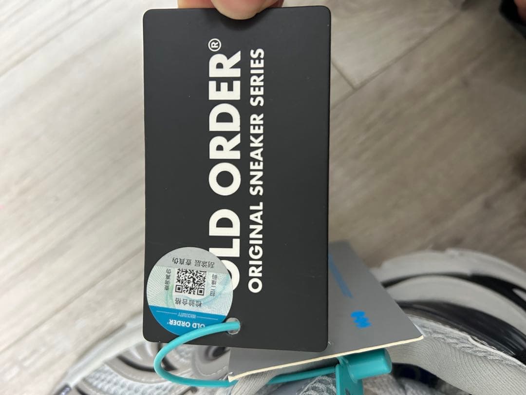 新品 【OLD ORDER】TURBO GT / WHITE-SILVER