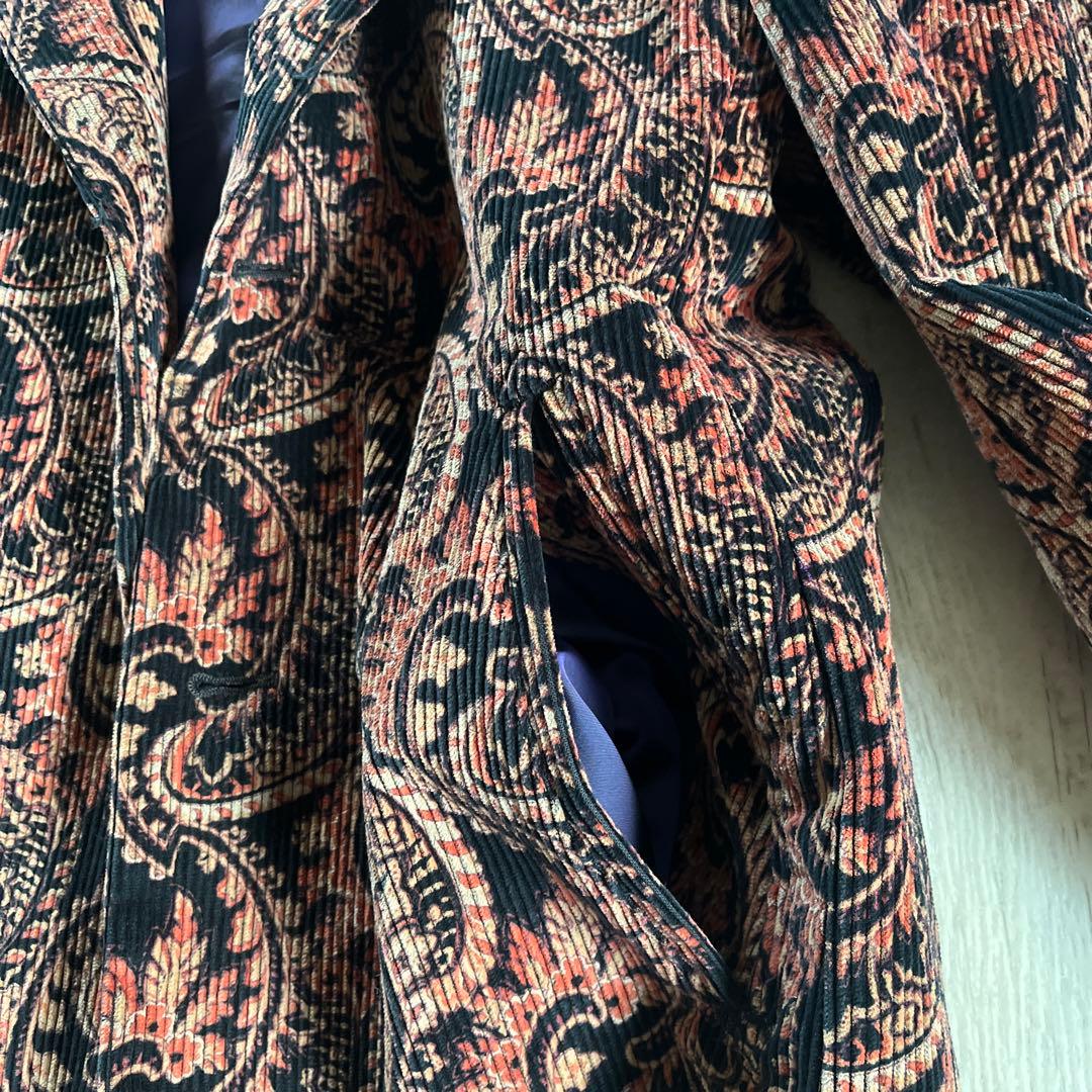 Needles ペイズリー柄 テーラードジャケット XS