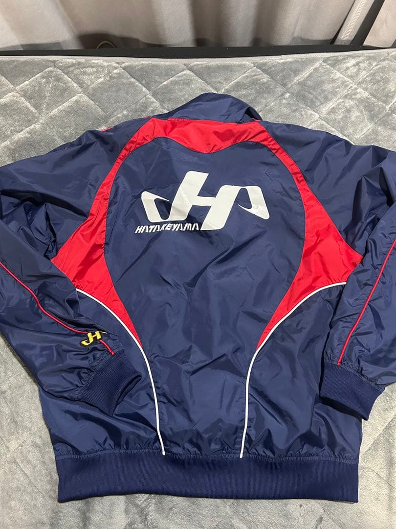 HATAKEYAMAのウィンドブレーカー 使用してます。 サイズ　XO