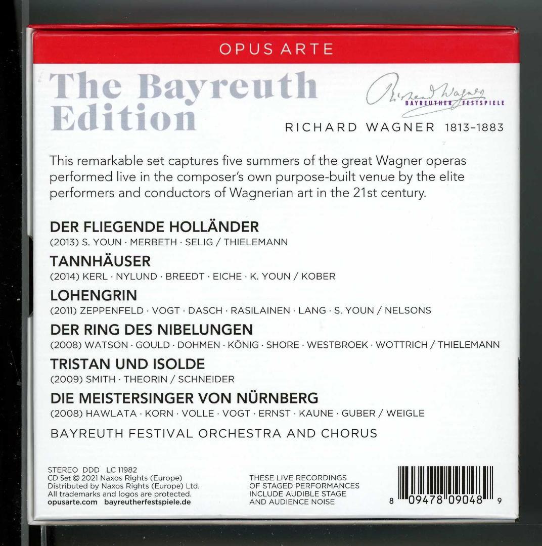 バイロイト・エディション～9つのオペラ全曲ライヴ 2008～2014（30CD）