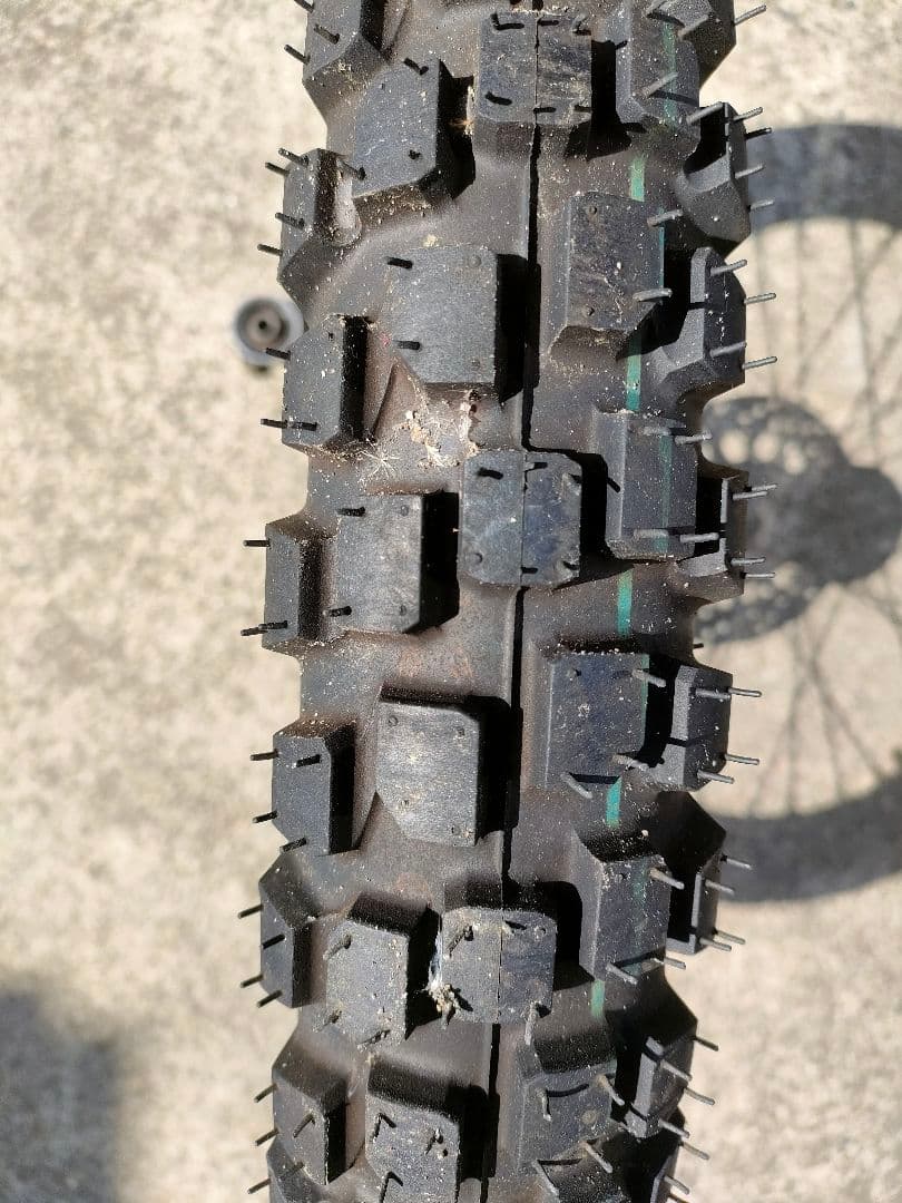 1KH YAMAHA/ヤマハ SEROW セロー225 フロントホイール　タイヤ