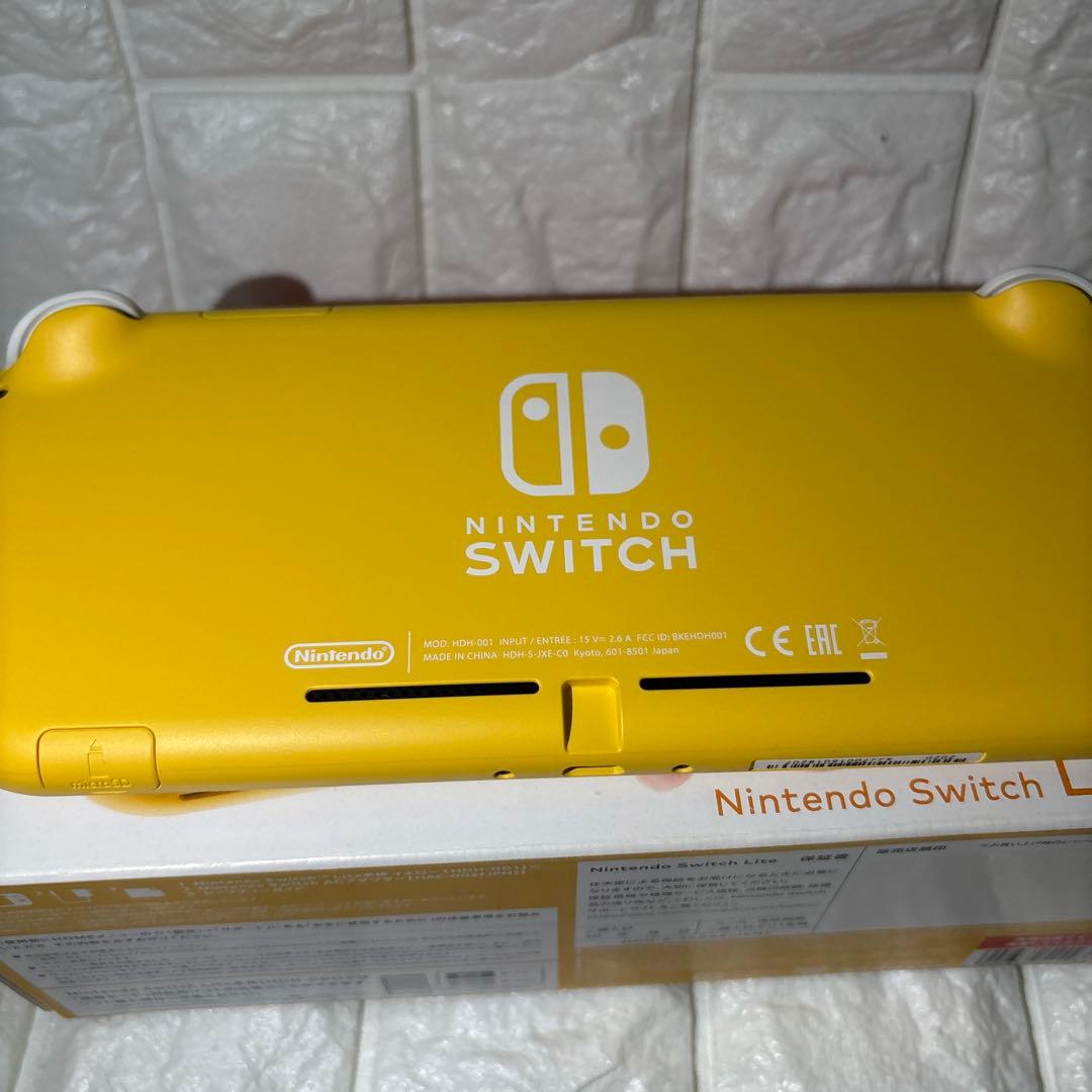 Nintendo Switch Lite イエロー 本体　　　　　　　4