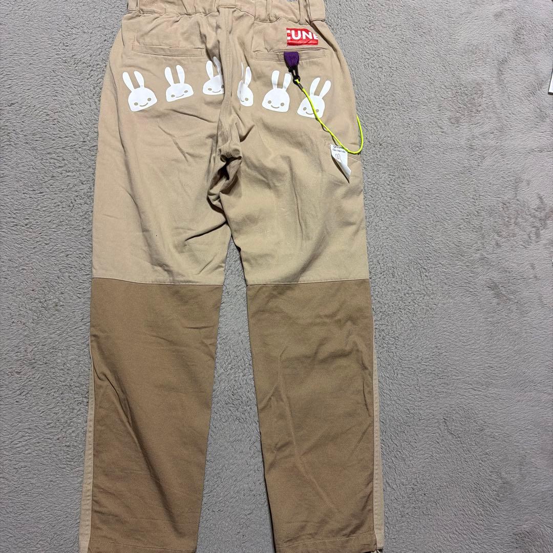 CUNE 6連　チノパン　パンツ　うさぎ　2 切替え