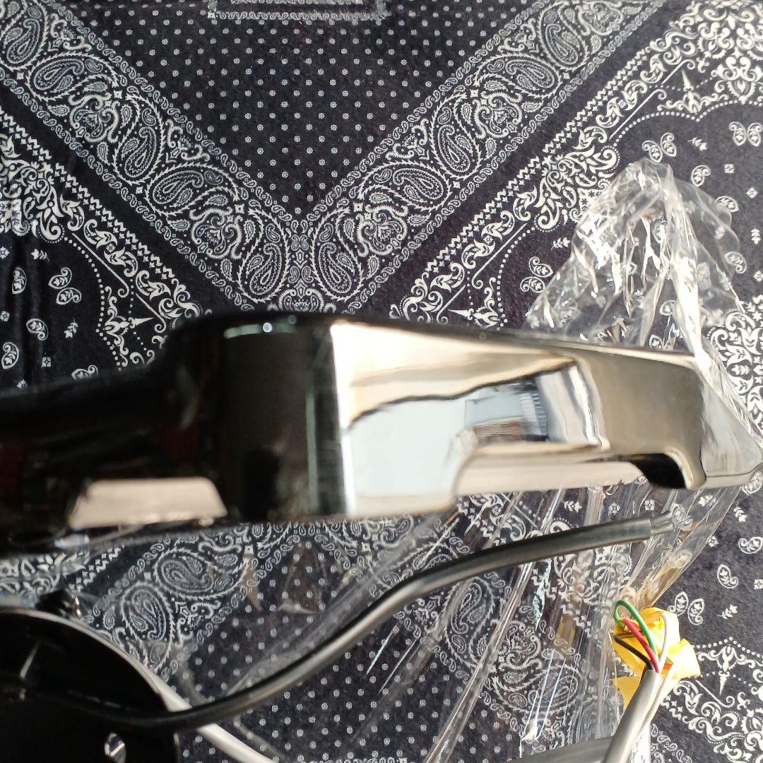 ハーレーFXBRS114リヤフェンダーストラットウィンカー美品！