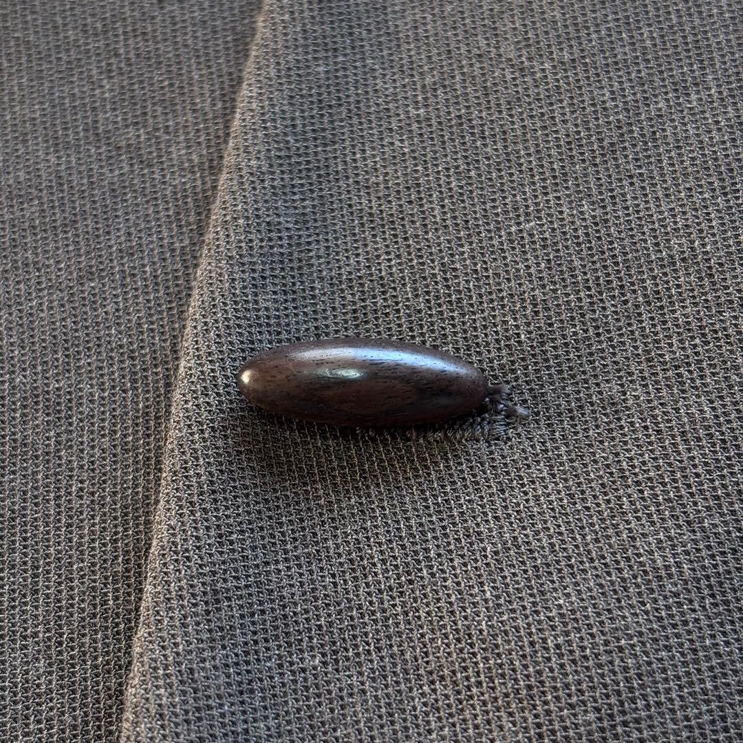 【美品】ヨーガンレール ノーカラージャケット ウールレーヨン ブラウン 羽織り