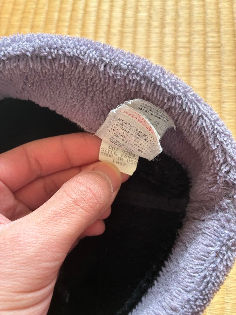 patagonia フリース ハット usa製 激レア