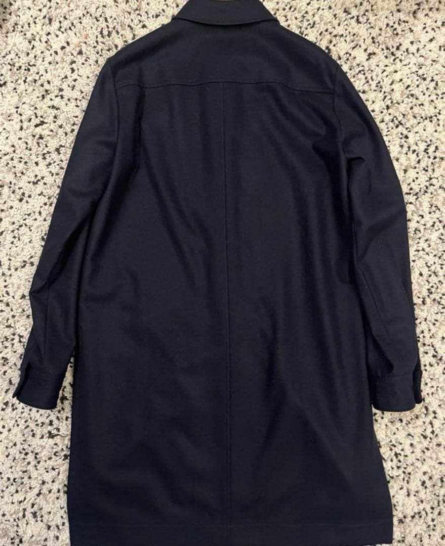 ジルサンダー＋　ネイビーコート