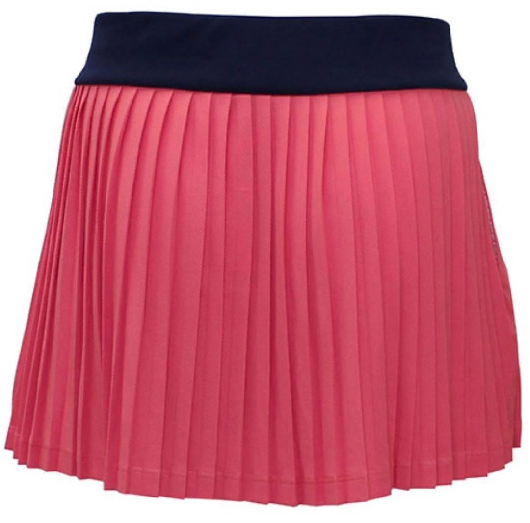 No.261 セントクリストファー✩.*˚総プリーツスコート☆コーラル☆