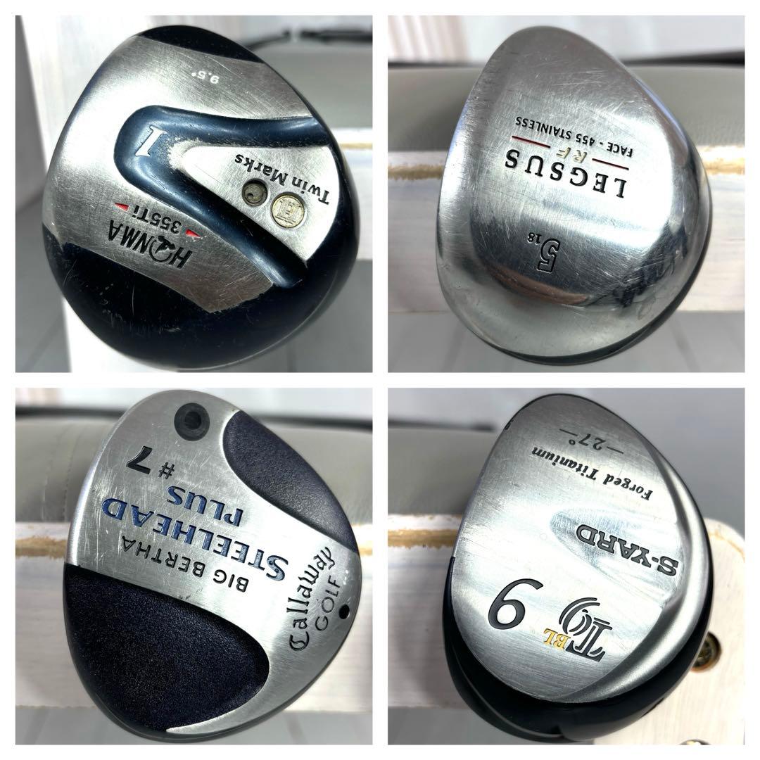 本格派 メンズゴルフクラブ 本 フルセット お試しセット 初心者向け ゴルフ