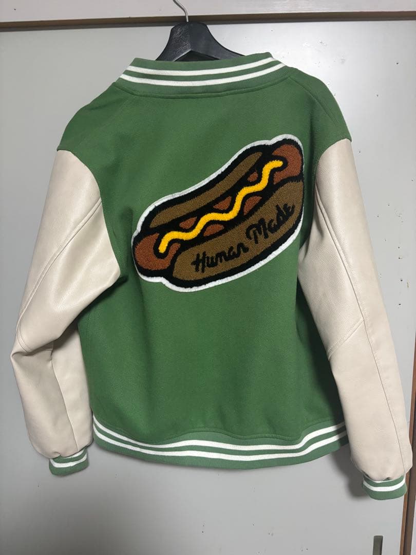 t*i様 HUMAN MADE スタジャン グリーン