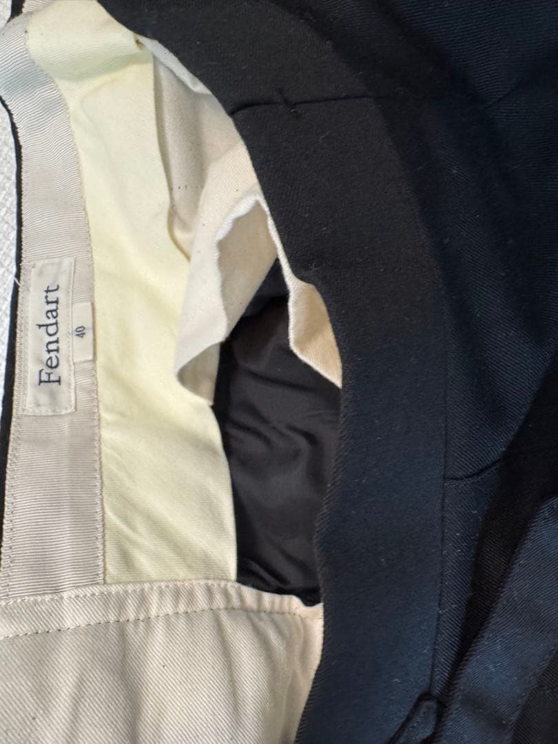 Fendart スラックス② 黒40
