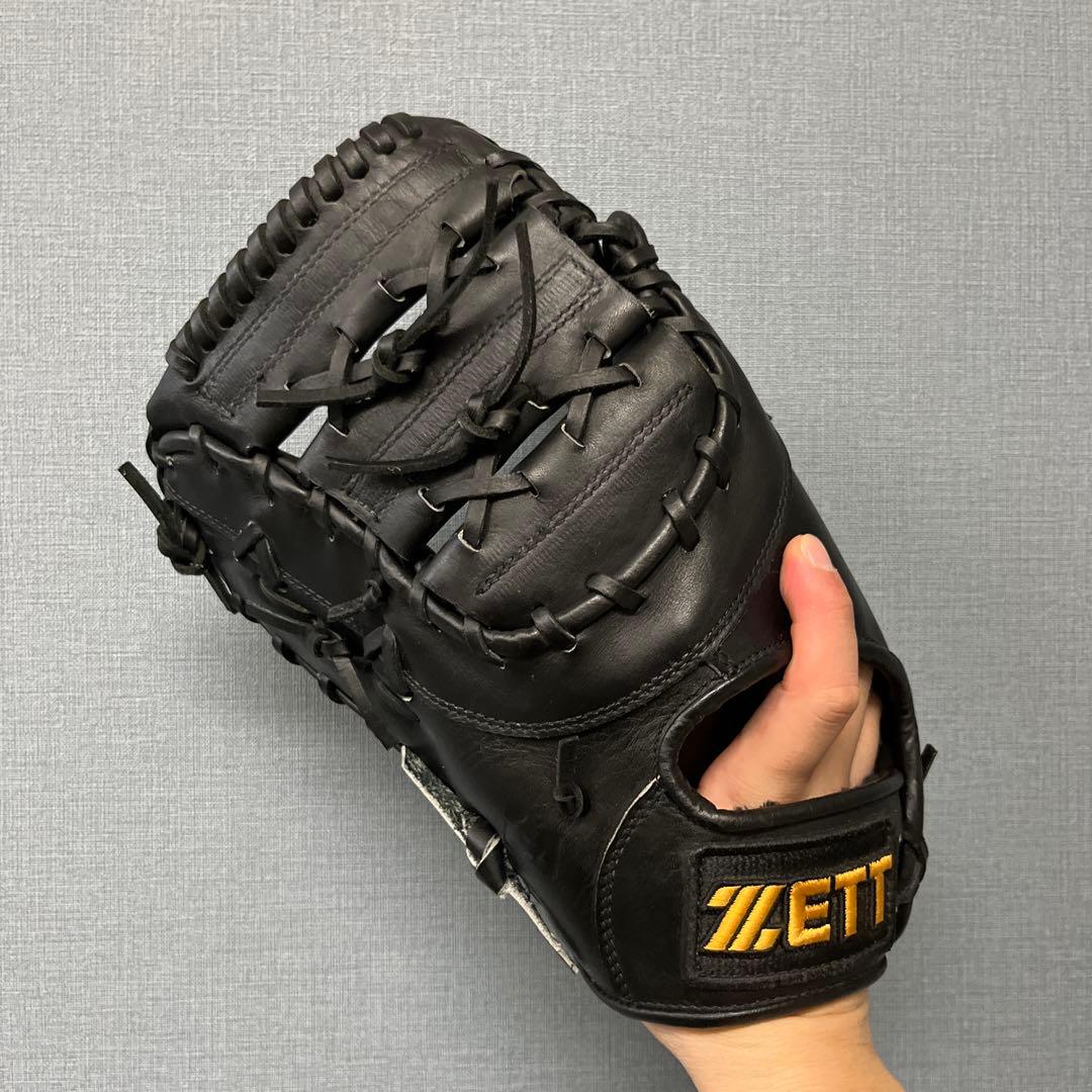 1091 ZETT 極美品 即戦力 ソフトボール ファーストミット 左投げ