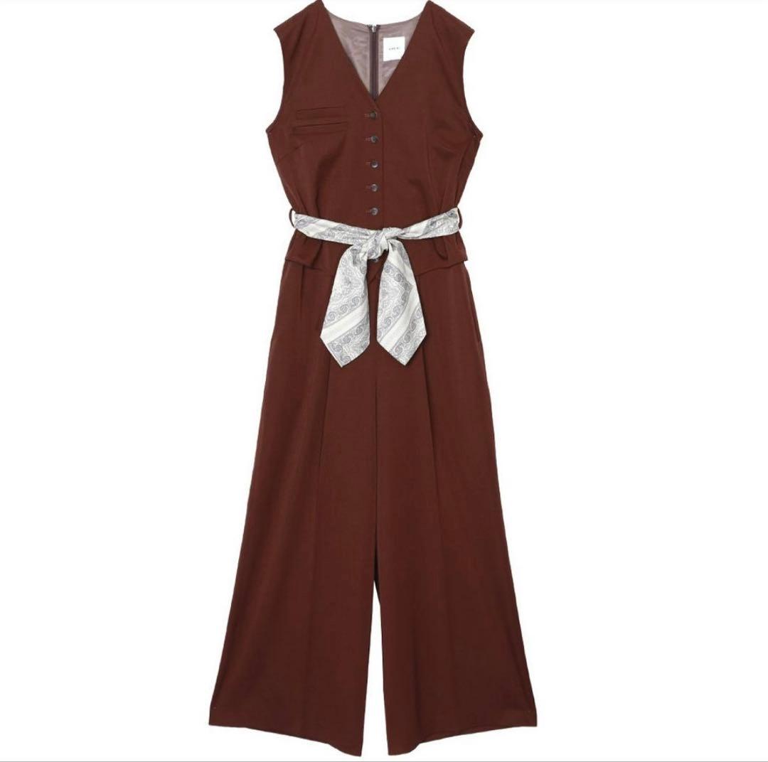 【ほぼ新品】アメリ Ameri VINTAGE VEST ALL IN ONE