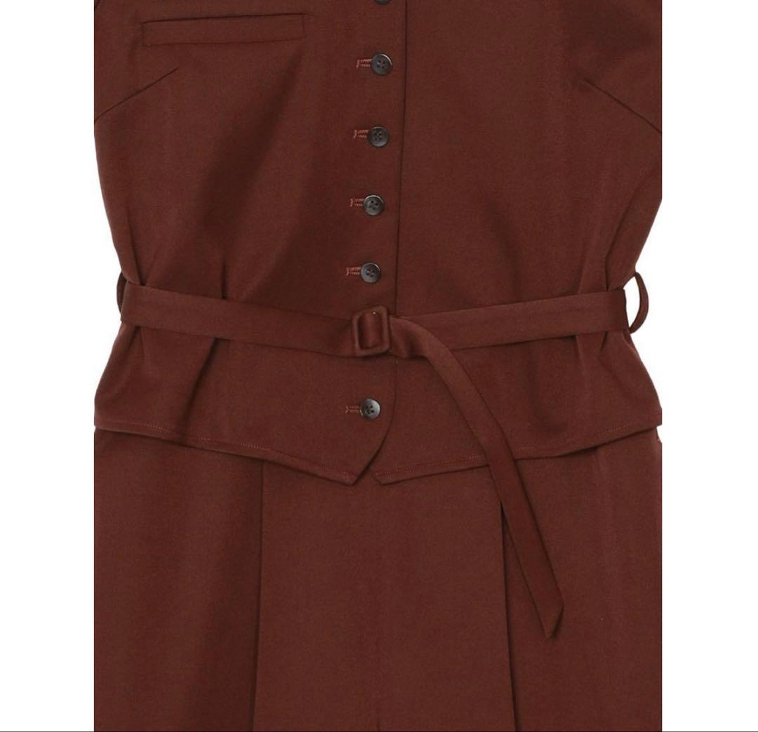 【ほぼ新品】アメリ Ameri VINTAGE VEST ALL IN ONE