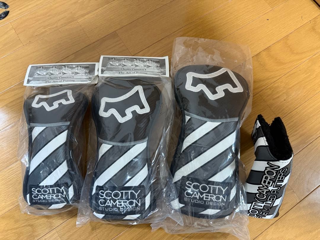 スコッティキャメロン ２０１７年ストライプ スタッフバッグ コンプリートセット