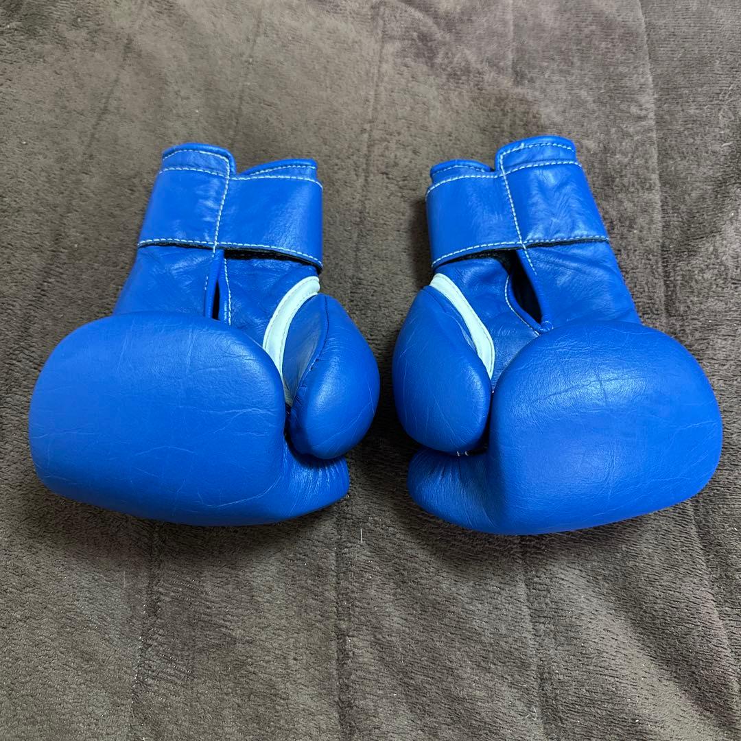 Winning ボクシンググローブ 8oz マジックテープ　青