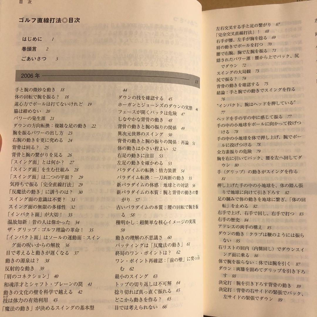 ★パ ゴルフ直線打法 2006.3.18〜2009.6.26 / 赤池弘次